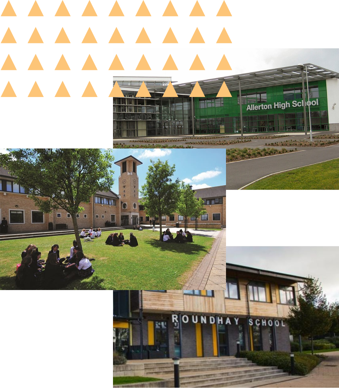 North Leeds schools including Allerton High School and Roundhay School.